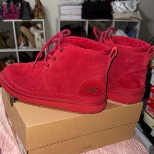 UGG Kids Vibrant Red Boots